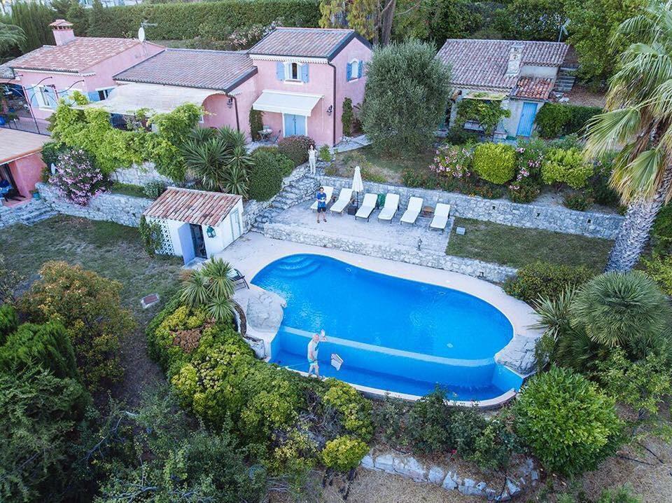 Le Mas De L'Aighetta Panzió Èze Kültér fotó